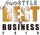 Best of Business Award Winner Frisco TX