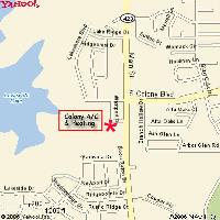 Map and Directions to Colony AC and Heating
