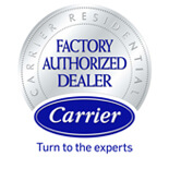 Colony Air Conditioning & Heating is a factory authorized dealer for carrier.