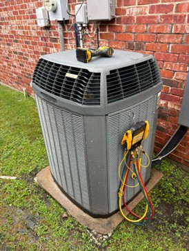 An air conditioner repair and tune-up done in Plano, TX.