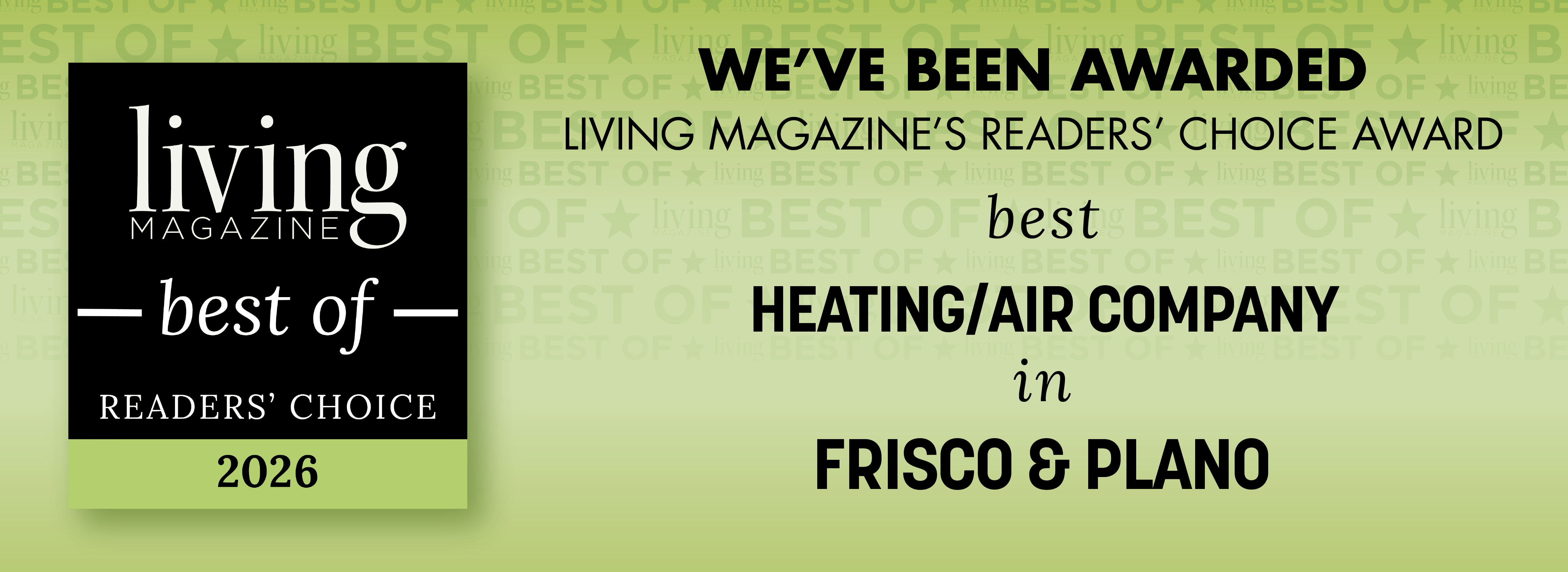 Living magazine award.